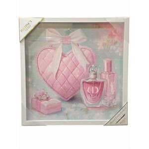 Instinct Style Chanel Heart Clutch & Designer Fragrances Framed Wall Decor